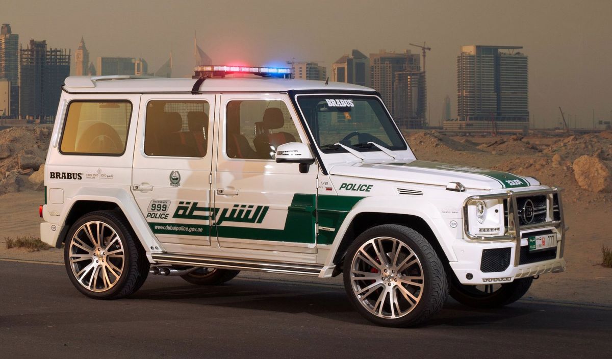 Brabus B63S700 Widestar, the latest Dubai Police Car