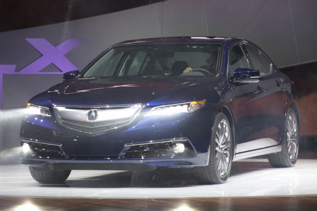 2015 Acura TLX Unveiled at NYIAS