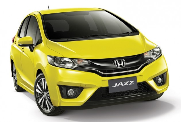 Honda jazz hybrid 2014 thailand