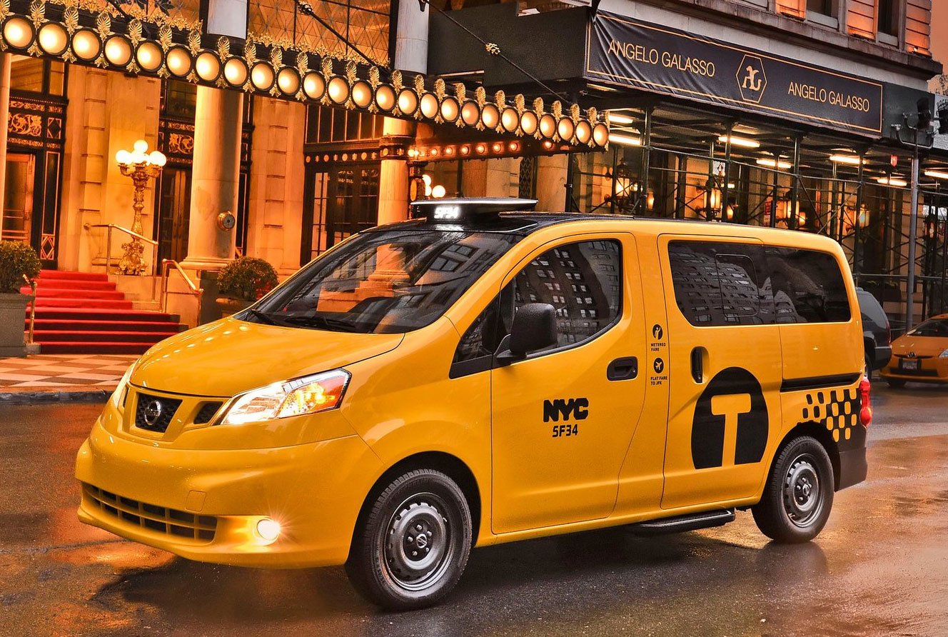 New york nissan nv200 taxi #10
