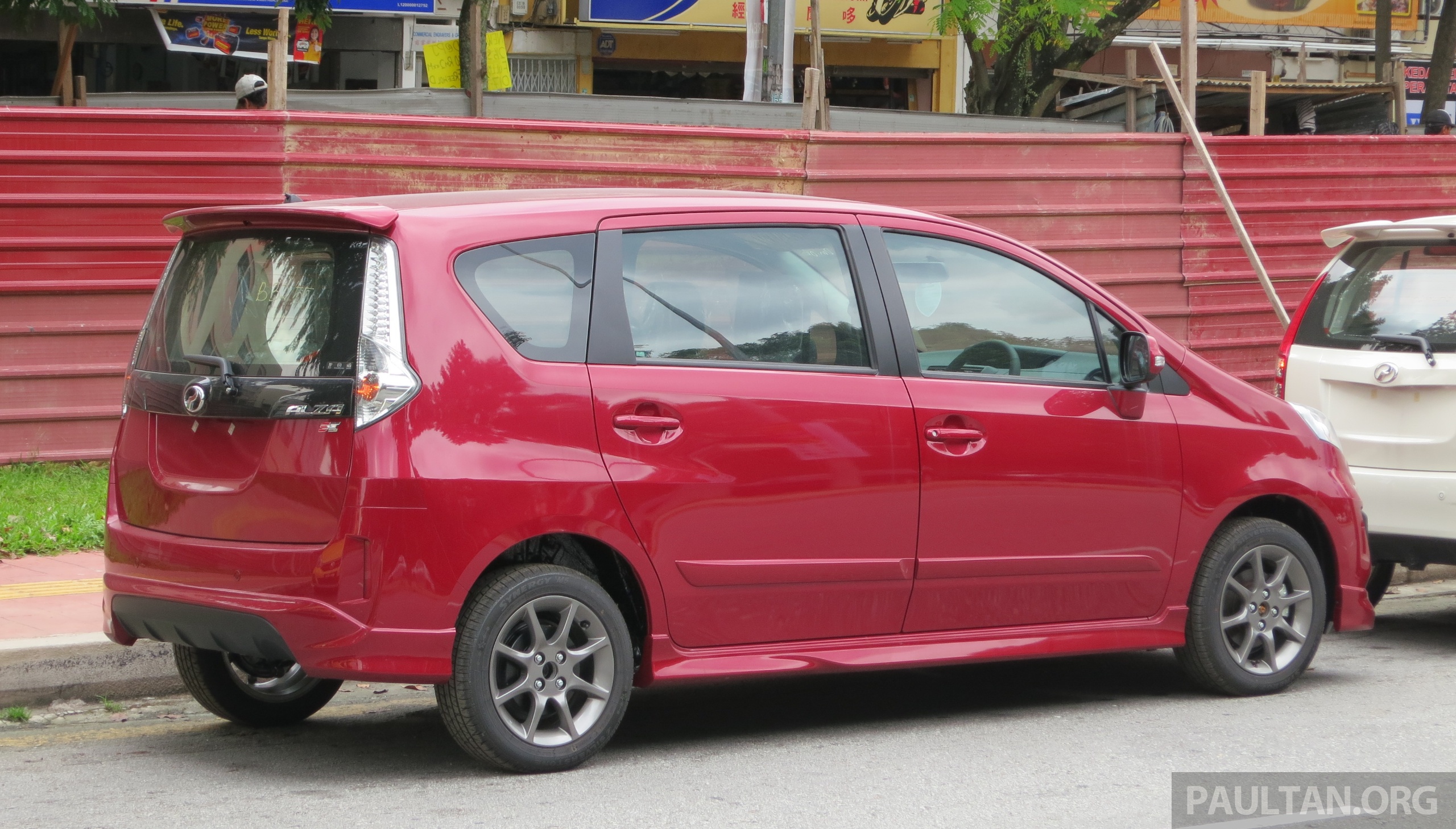 SPIED: 2014 Perodua Alza SE exposed before launch Image 221218
