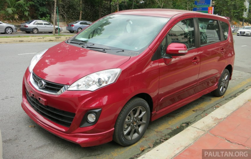 SPIED 2014 Perodua Alza SE exposed before launch