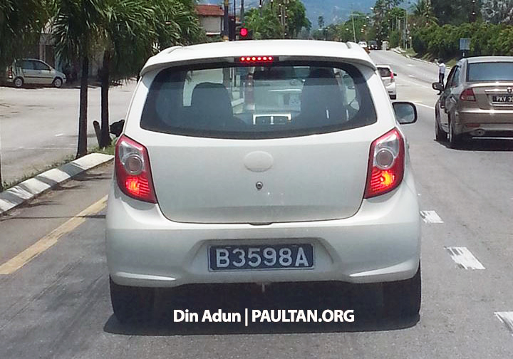 Daihatsu Ayla spotted in Malaysia again - new Perodua Viva?