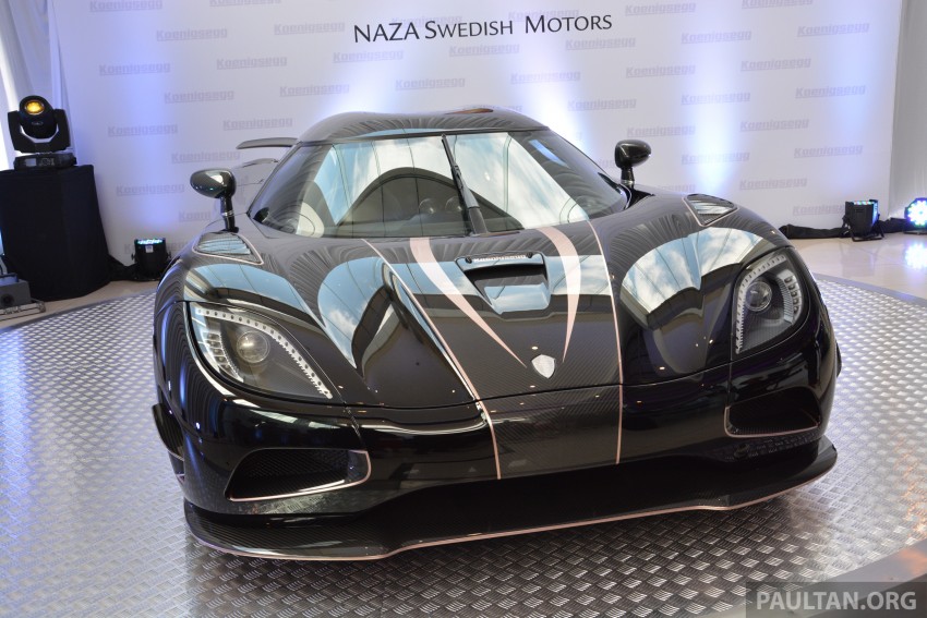 Koenigsegg Agera S arrives in Malaysia - RM5 million before tax