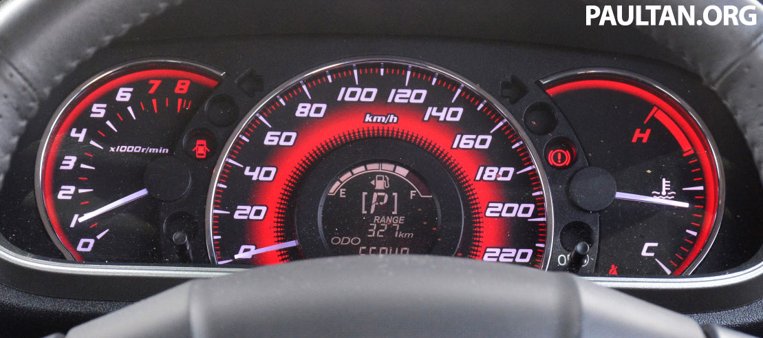 Perodua's "deadly" self-illuminating meter panel on Myvi 