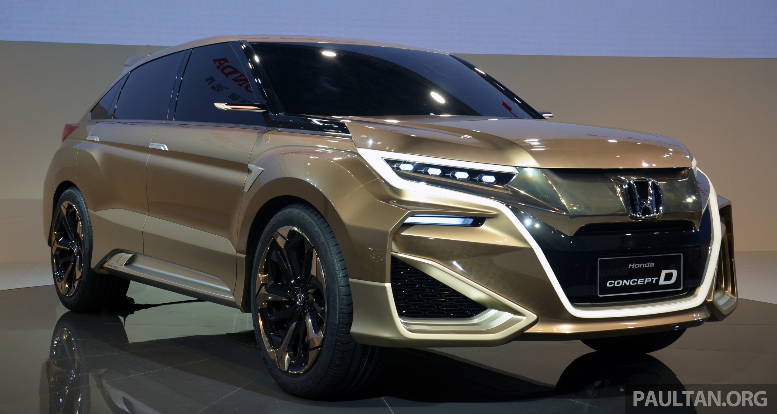 Shanghai 2015: Honda Concept D previews new SUV