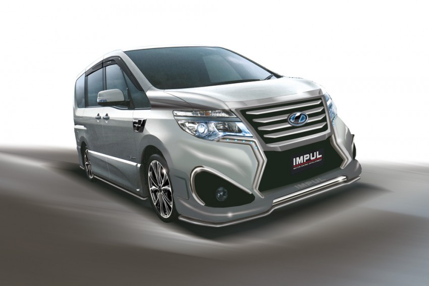Nissan Serena Impul Premium Version teased