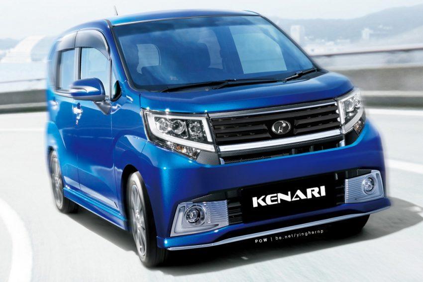 Next-generation Perodua Kenari - exterior and interior 