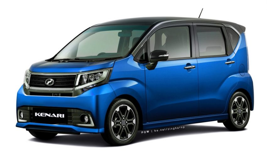 Next-generation Perodua Kenari – exterior and interior 