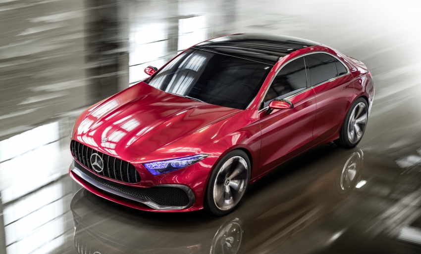 Mercedes-Benz Concept A Sedan officially revealed Image #647182