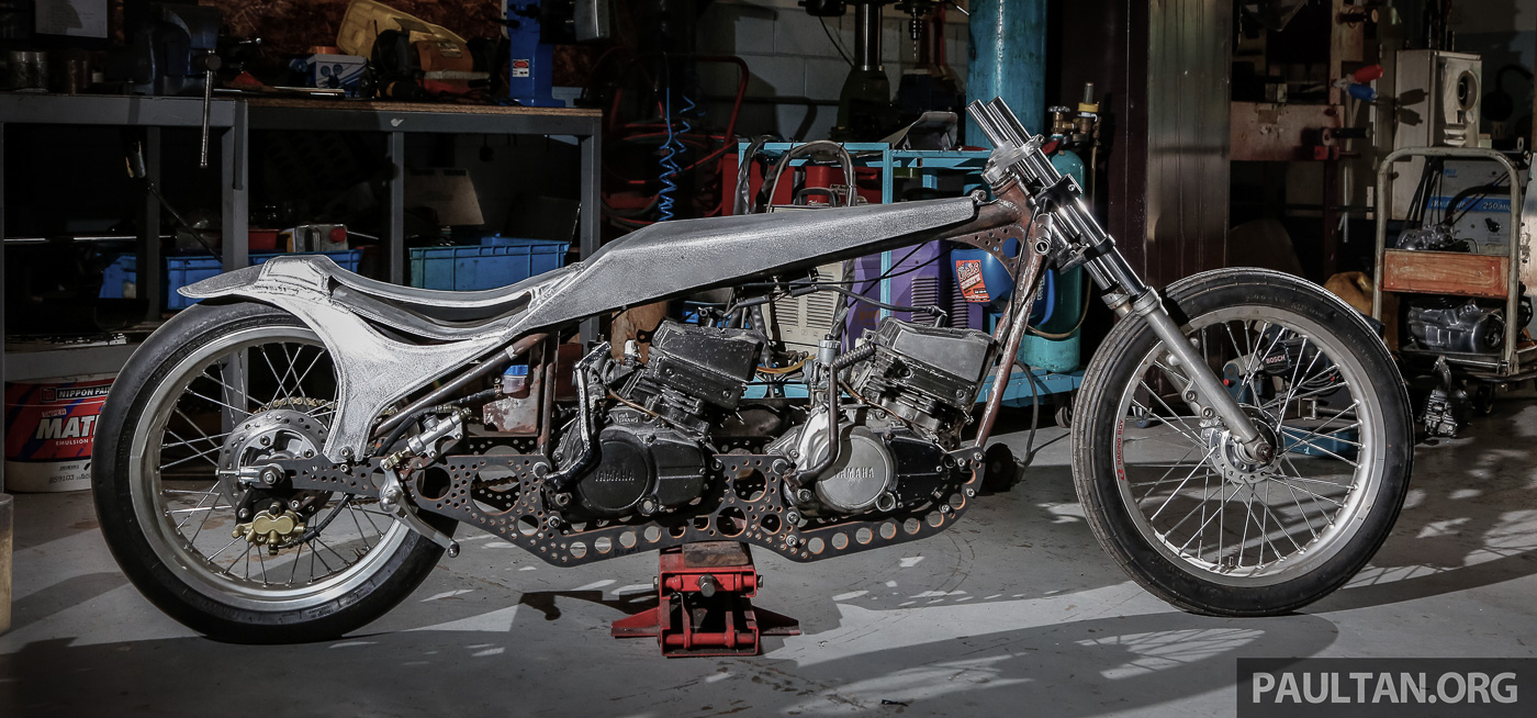 Yamaha RXZ TwinBoss Dipacu Dua Enjin Bakal Dibawa Pulang Oleh