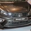 Perodua Myvi 2018 - pakej lengkap aksesori GearUp