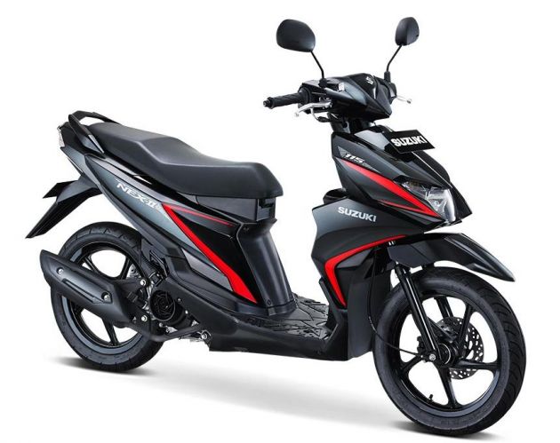  Suzuki  Nex  II in Indonesia from RM3 913 to RM4 109