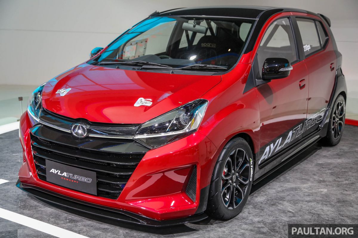 GIIAS 2018: Daihatsu Ayla Turbo Concept - kembar Perodua 