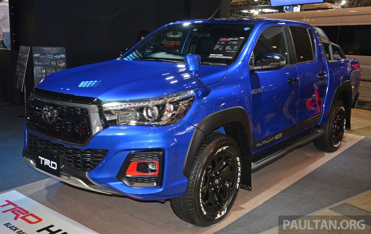  TAS 2019 Toyota Hilux Black Rally Edition previewed
