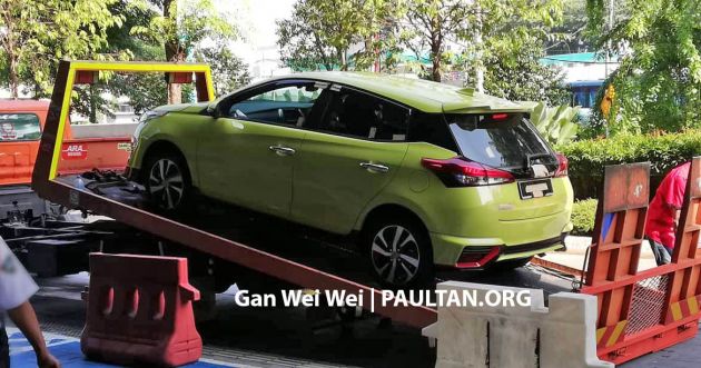 2019 Toyota Yaris Spotted In M Sia Again Before Launch Carsradars