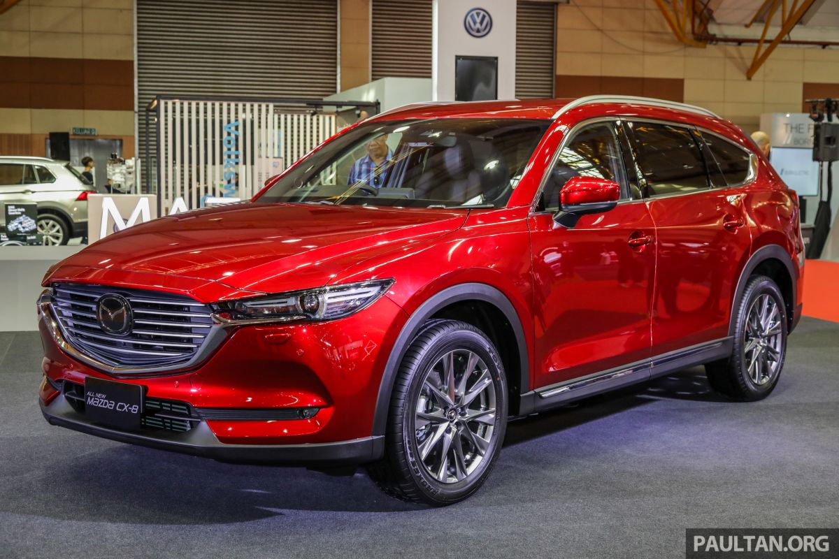 Mazda CX-8 previewed at 2019 Malaysia Autoshow