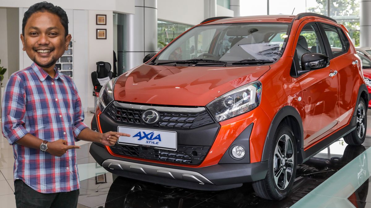 TINJAUAN AWAL: Perodua Axia facelift 2019