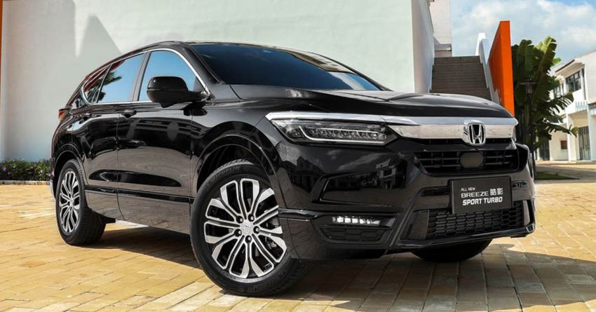 Honda Breeze introduced in China - restyled CR-V with ...