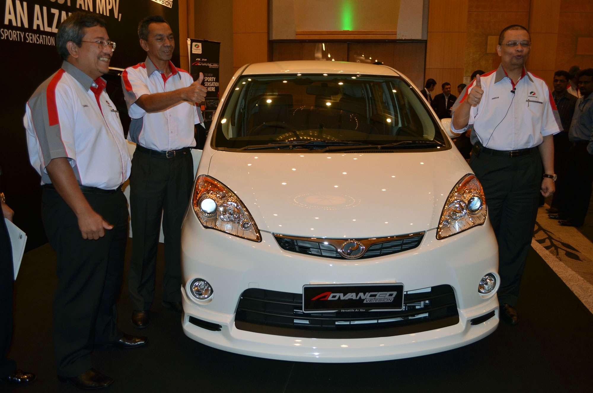 Perodua introduces the new Alza Advanced Version